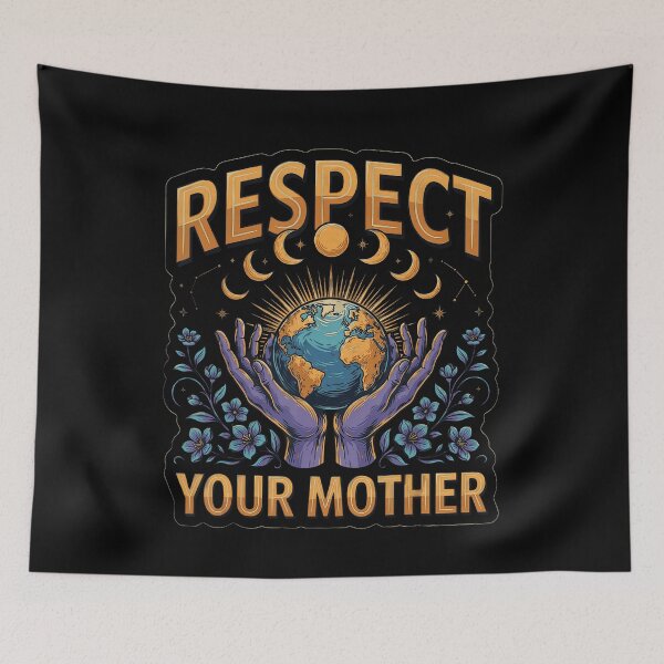 Item preview, Respect Your Mother Earth Celestial Art designed and sold by NoeValdric.