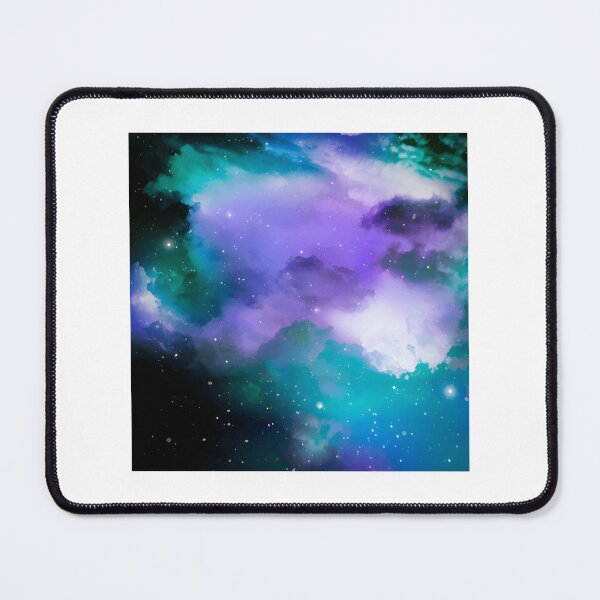 Item preview, Abstract Space Galaxy Background with Vibrant Colors and Cosmic Elements designed and sold by asilv bray.