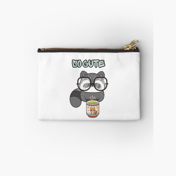 Item preview, So Cute Raccoon Glasses Matcha Green Tea Kawaii Anime Aesthetic designed and sold by LensDyn™.
