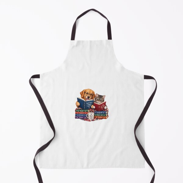 Item preview, Reading with dogs and cats: books improve lives. designed and sold by FootprintofLove.