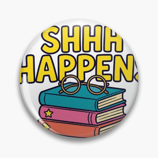 Item preview, Funny Librarian Shhh Happens Book Lover designed and sold by minaguirguis.