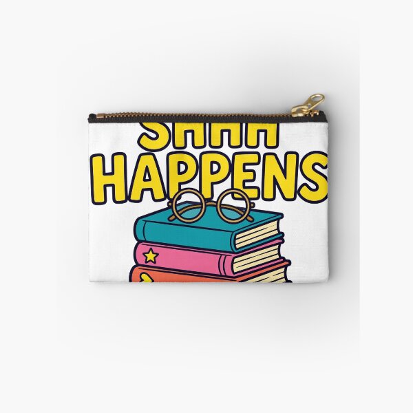 Item preview, Funny Librarian Shhh Happens Book Lover designed and sold by minaguirguis.