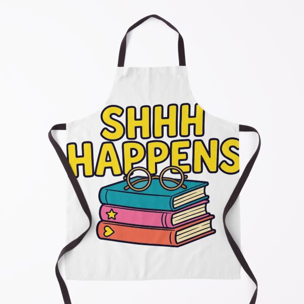 Item preview, Funny Librarian Shhh Happens Book Lover designed and sold by minaguirguis.