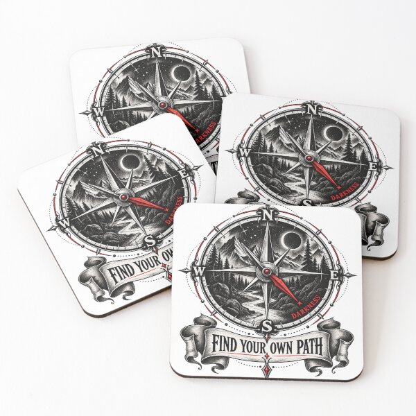 Item preview, Dark Compass designed and sold by CleanLine Studio.