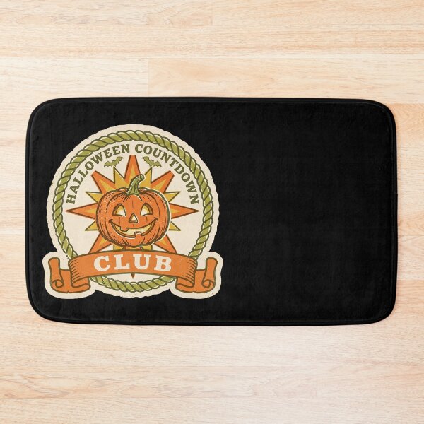 Item preview, Halloween Countdown Club — Retro 70s Badge Art designed and sold by TheCalmEdit.