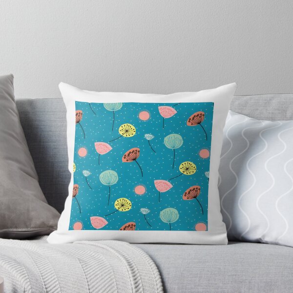 Item preview, Hand Drawn Dandelion Flowers Pattern with Delicate Nature-Inspired Design designed and sold by asilv bray.