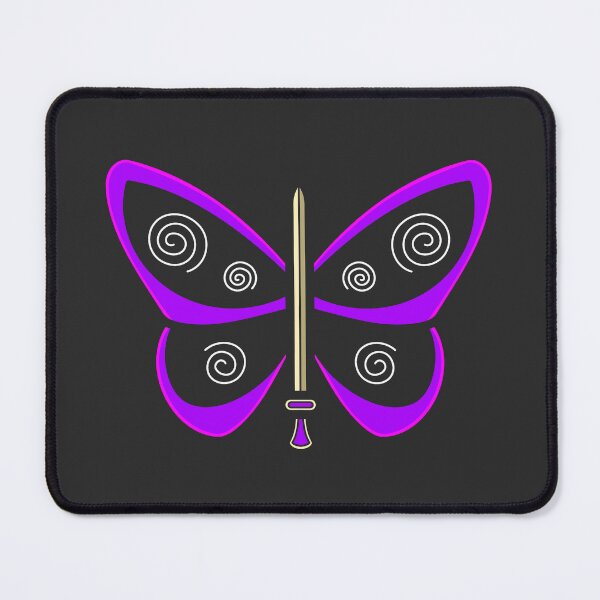 Item preview, Purple Butterfly With Sword designed and sold by BuenoStudio.
