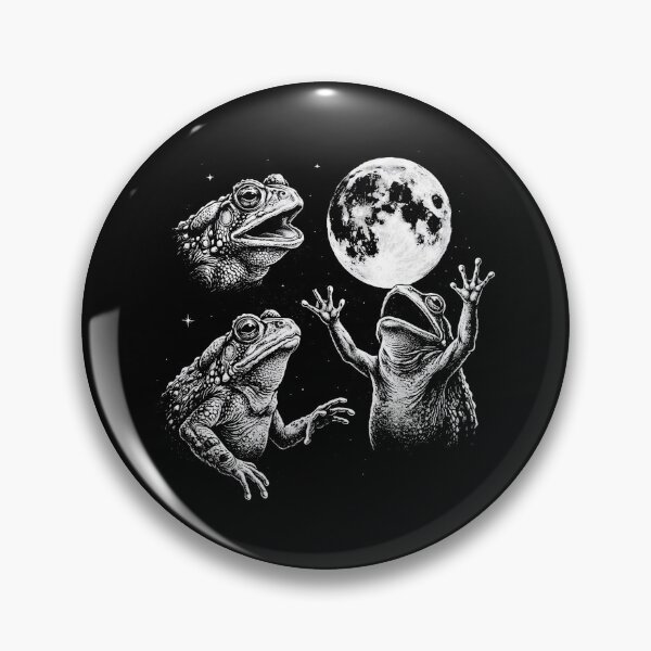 Artikelvorschau, Frosch heult zum Mond entworfen und verkauft von FrancesRobb.
