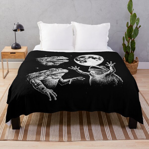 Item preview, Frog Howling to the Moon designed and sold by FrancesRobb.