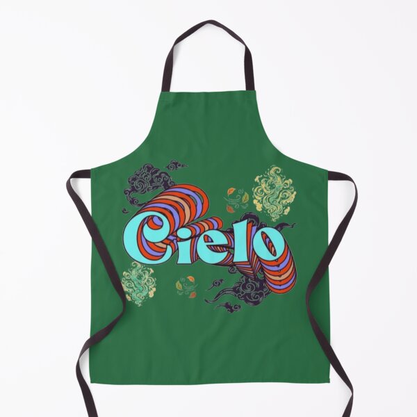 Item preview, Cielo Italian Word For Sky Spirit Wind Clouds Typography Art designed and sold by Miheerala.