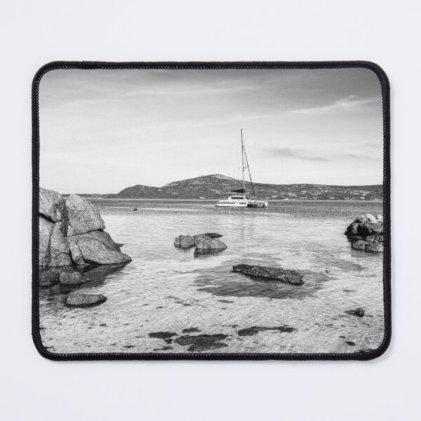 Item preview, Catamaran Vibe B&W Stranded in South Africa fine art designed and sold by Faith Based Decor & Art &Gifts.