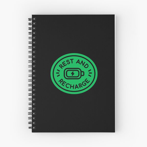 Item preview, Rest And Recharge Battery Badge - Mental Health & Self Care  designed and sold by PixellaneArt.
