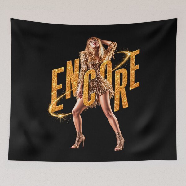 Item preview,  TLOAS Encore Edition Sticker – Gold Glitter Encore Era Design TAYLOR designed and sold by taylorvinyls.