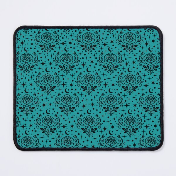 Item preview, Roses, Stars & Dots on Teal designed and sold by KSimpson838.