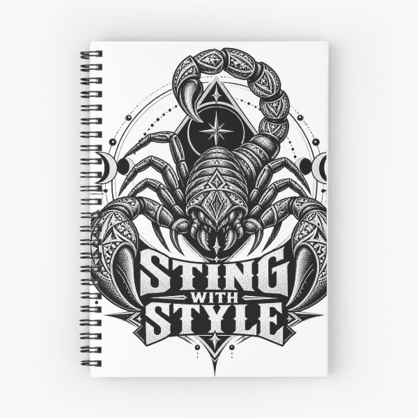 Item preview, Dark Tribal Scorpion designed and sold by CleanLine Studio.