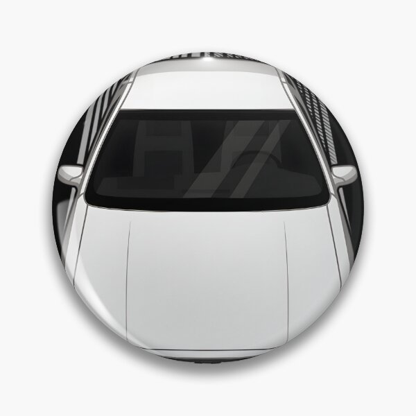 Item preview, Classic White Chevrolet Impala SS Vintage Car Illustration designed and sold by MidasMitty.