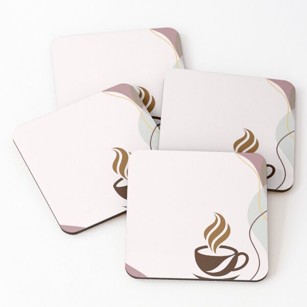 Item preview, Minimalist Coffee Cup Modern Boho Line Art Pattern designed and sold by MayoshaVibes.