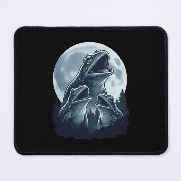 Item preview, Frog Howling to the Moon designed and sold by FrancesRobb.