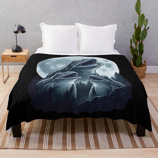 Item preview, Frog Howling to the Moon designed and sold by FrancesRobb.