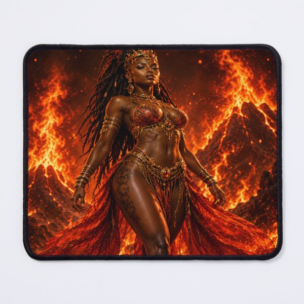 Item preview, Volcanic Fire Queen. designed and sold by 5PalmsCreative.