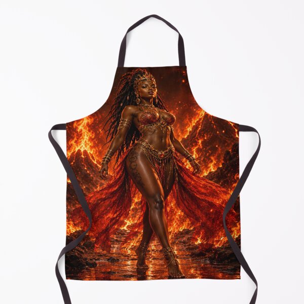Item preview, Volcanic Fire Queen. designed and sold by 5PalmsCreative.