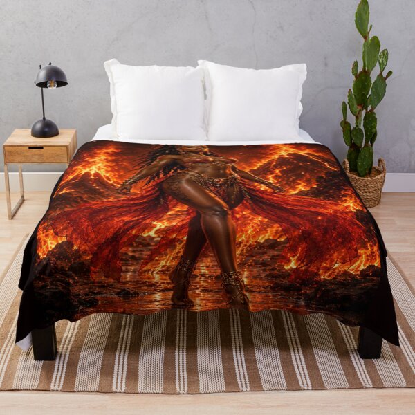 Item preview, Volcanic Fire Queen. designed and sold by 5PalmsCreative.
