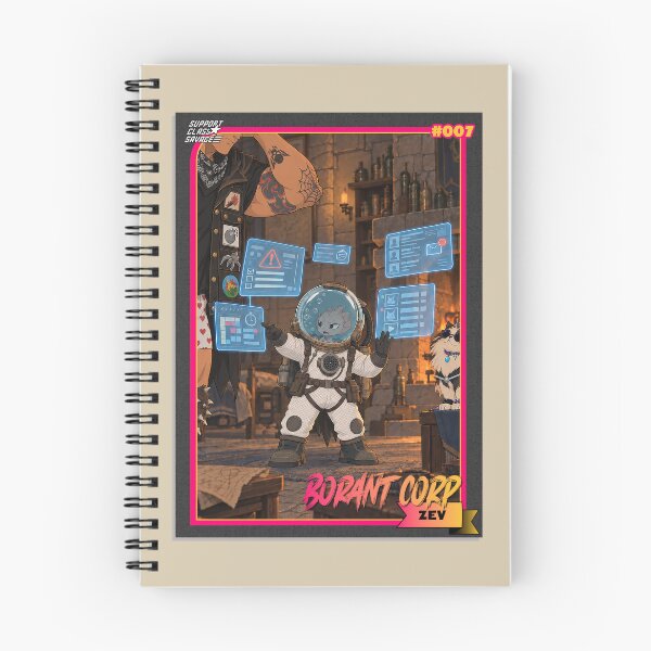 Item preview, Trading Card #107: Borant Corp – Zev | Dungeon Crawler Carl Fan Design designed and sold by SupportClassSavage.