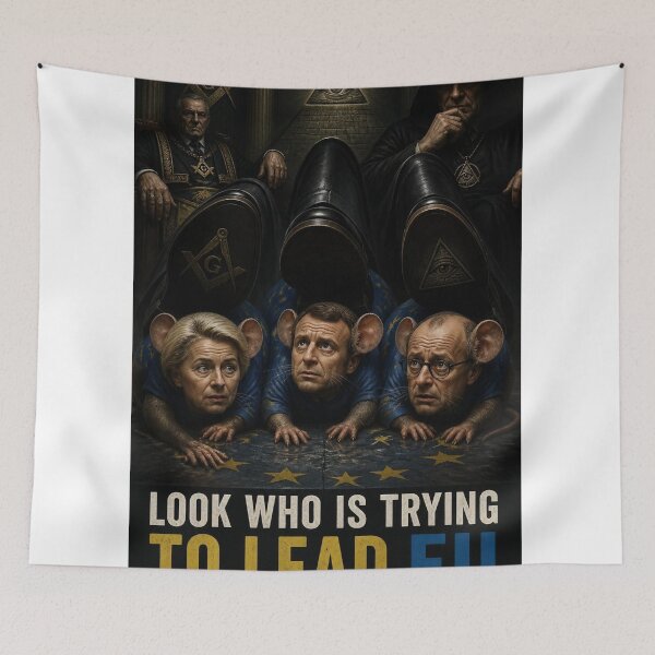 Item preview, Look who is trying to lead EU - logo designed and sold by Bebe5512.