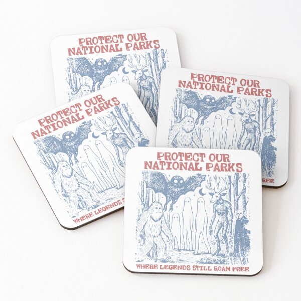 Item preview, Cryptid National Parks Protect Our Parks  designed and sold by SenoritaVixyArt.