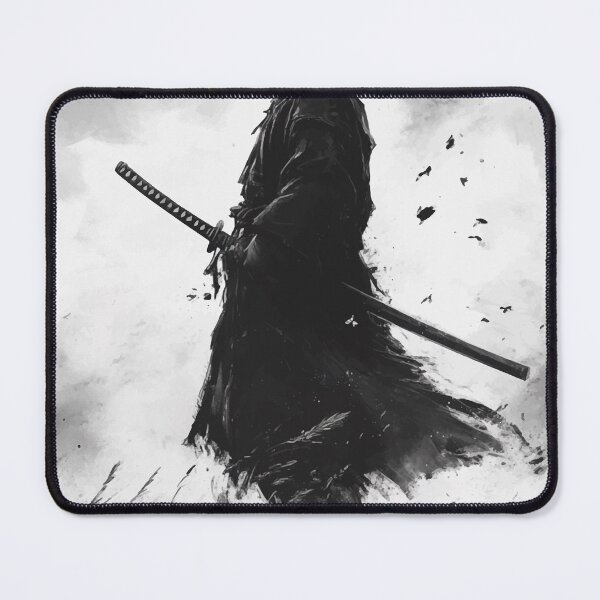 Item preview, Lone Samurai Ronin Standing In Windswept Field designed and sold by Faissal Thomass.