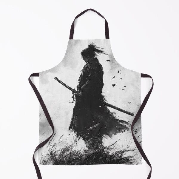 Item preview, Lone Samurai Ronin Standing In Windswept Field designed and sold by Faissal Thomass.
