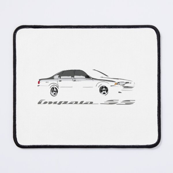 Item preview, Classic Chevy Impala SS Vintage Muscle Car Illustration Design designed and sold by MidasMitty.