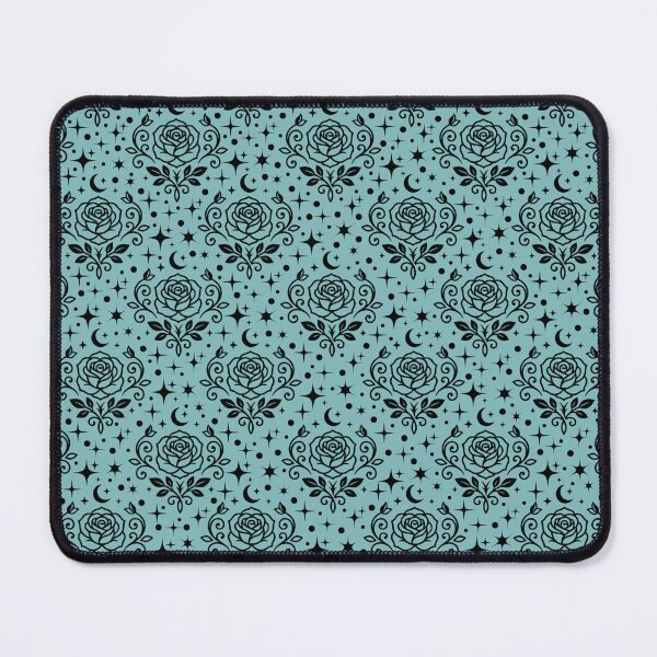 Item preview, Roses, Stars & Dots on Light Teal designed and sold by KSimpson838.