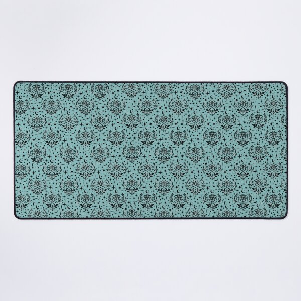 Item preview, Roses, Stars & Dots on Light Teal designed and sold by KSimpson838.