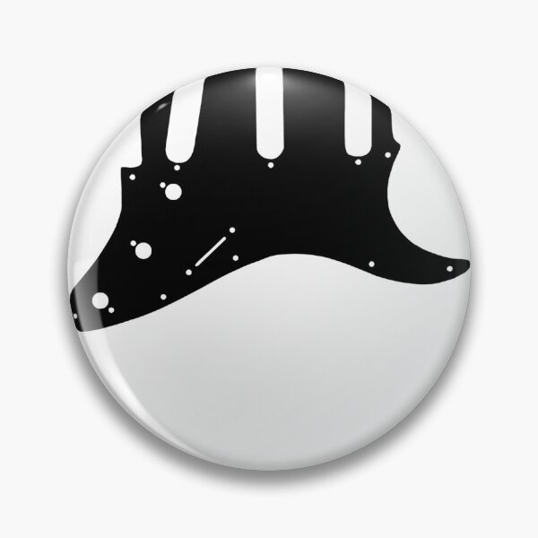 Item preview, guitar pickguard - black color designed and sold by markmonty.