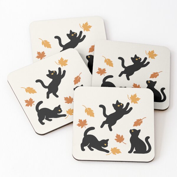 Item preview, Black Cat Fall Aesthetic Cozy Autumn designed and sold by MavtM.