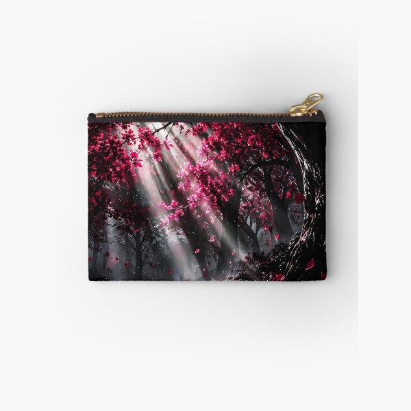 Item preview, Crimson Forest Sunlight Through Autumn Woods designed and sold by Faissal Thomass.