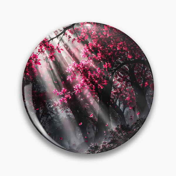 Item preview, Crimson Forest Sunlight Through Autumn Woods designed and sold by Faissal Thomass.