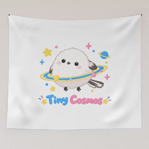Item preview, Tiny Cosmos Floating Shima Enaga designed and sold by CozyPixel-J.