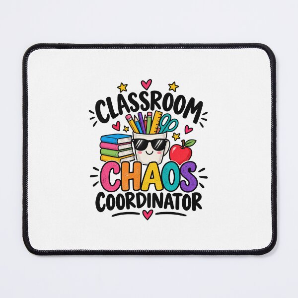 Item preview, Classroom Chaos Coordinator – Funny Teacher School Design designed and sold by MalickaArt.