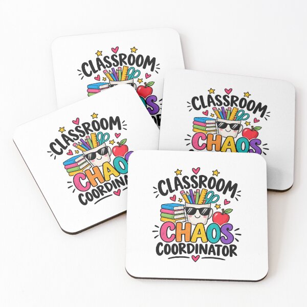 Item preview, Classroom Chaos Coordinator – Funny Teacher School Design designed and sold by MalickaArt.