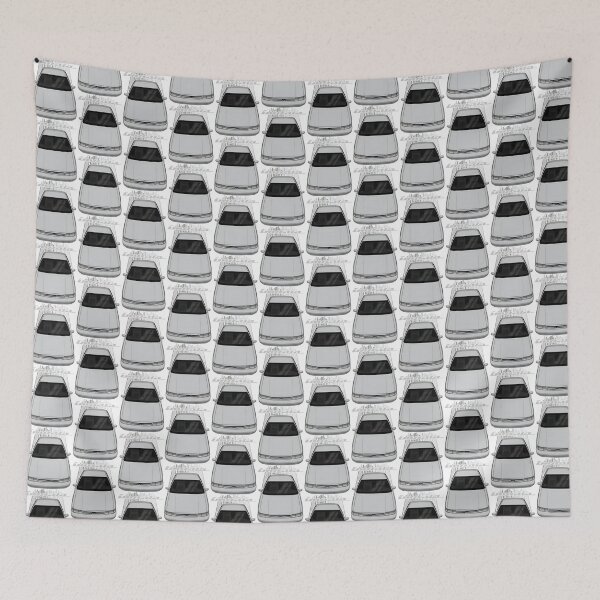 Item preview, Silver Chevrolet Impala SS Classic Car Illustration designed and sold by MidasMitty.