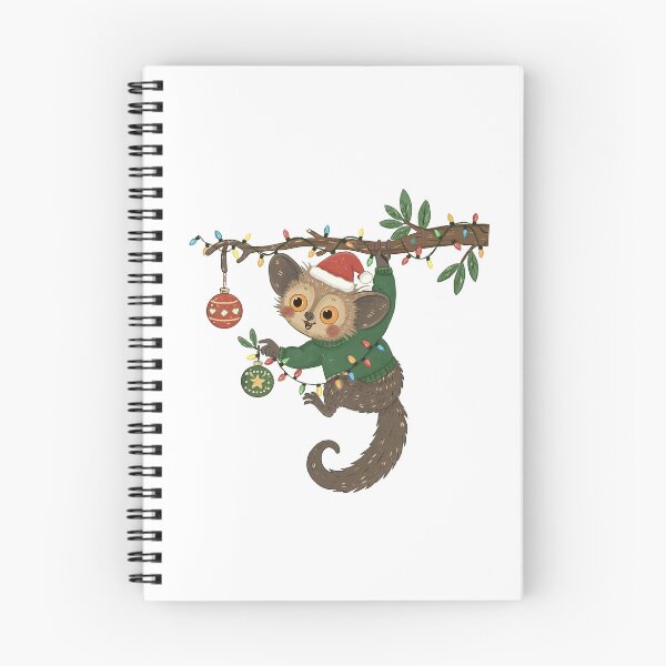 Item preview, Festive Aye-Aye Christmas designed and sold by Iqrapixels.