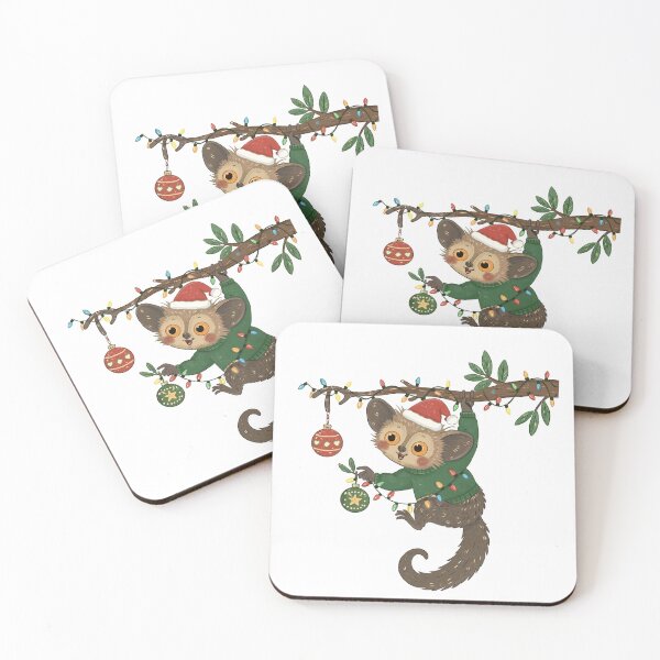 Item preview, Festive Aye-Aye Christmas designed and sold by Iqrapixels.