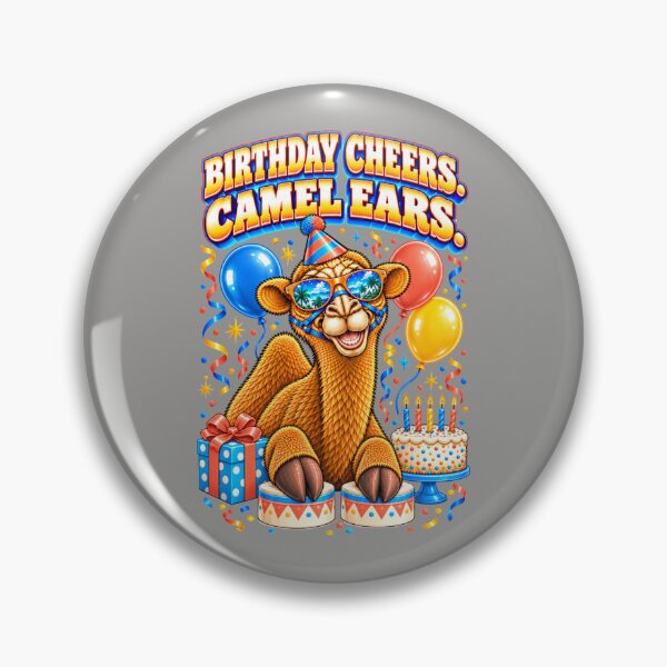 Item preview, Birthday Cheers. Camel Ears – Funny Camel T-Shirt Animal Graphic Camel T-Shirt designed and sold by Camel & Quirk.