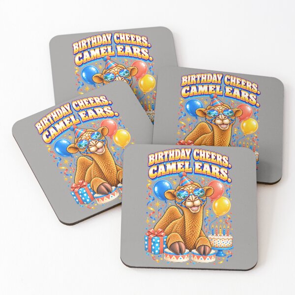 Item preview, Birthday Cheers. Camel Ears – Funny Camel T-Shirt Animal Graphic Camel T-Shirt designed and sold by Camel & Quirk.