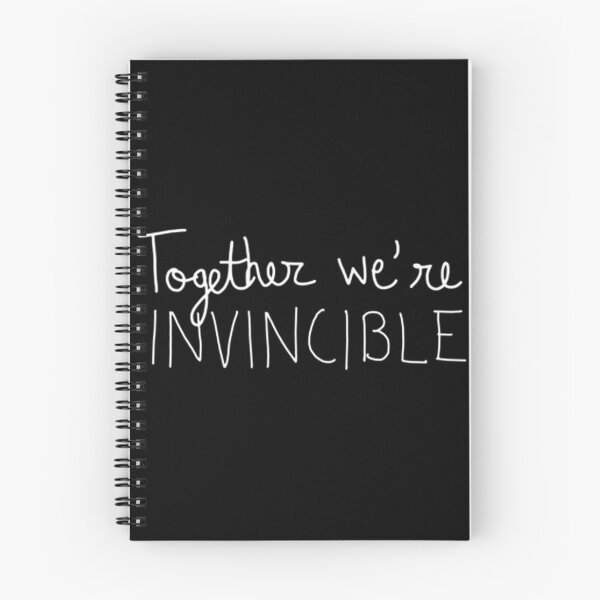 Item preview, Together We're Invincible Inspirational Quote Design for Unity and Strength designed and sold by SuperInku.