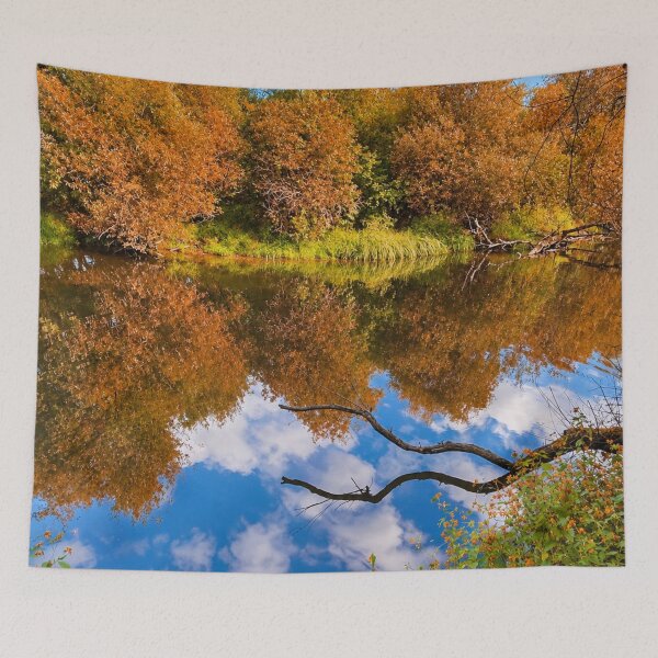 Item preview, Autumn Reflections on Lake Sammamish designed and sold by Kimberly Palmer.