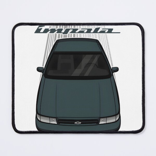 Item preview, Classic Green Chevrolet Impala SS Car Illustration Design designed and sold by MidasMitty.