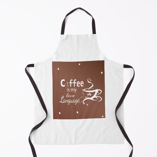 Item preview, Coffee Is My Love Language – Typography & Line Art Coffee Design designed and sold by Carftora786.